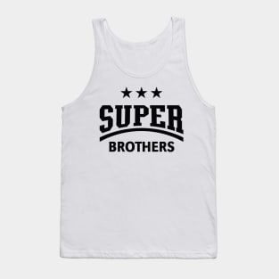 Super Brothers (Black) Tank Top